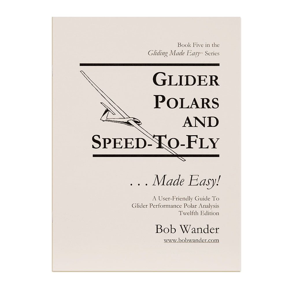 Glider Polars And Speed To Fly Made Easy By Bob Wander glider polars