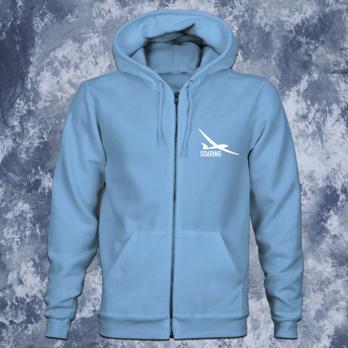 Graymuslin denim blue hoodie